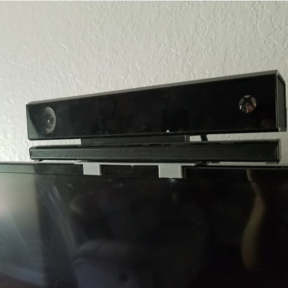 Microsoft Xbox One Kinect TV Stand Wide Clearance Motion Sensor Monitor Case